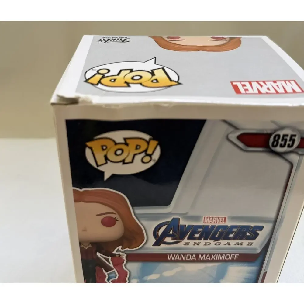 Funko Pop NIB Exclusive Avengers Endgame Wanda Maximoff Glows in the Dark #855